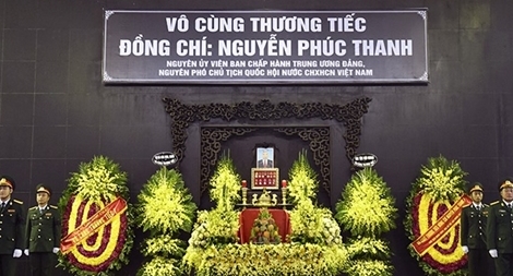 Tổ chức trọng thể Lễ tang đồng chí Nguyễn Phúc Thanh