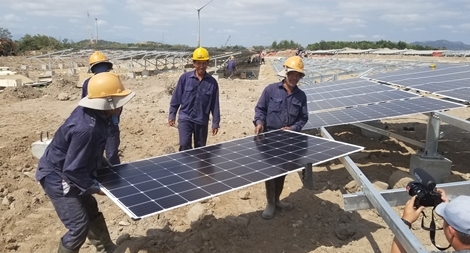 Dự án năng lượng tái tạo “2 trong 1” đầu tiên của cả nước chuẩn bị phát điện