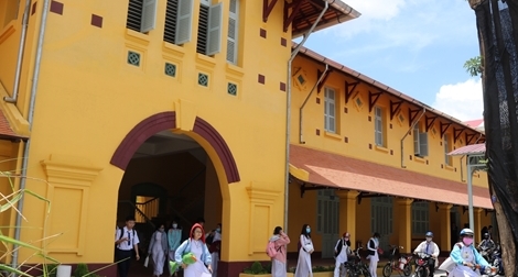 Trường Châu Văn Liêm hơn 100 tuổi được trùng tu