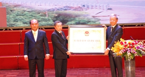 Bình Phước đón nhận danh hiệu Di tích Quốc gia đặc biệt 