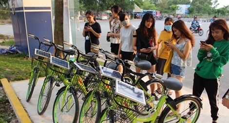 Còn nhiều “điểm nghẽn” để phát triển hệ thống xe đạp công cộng