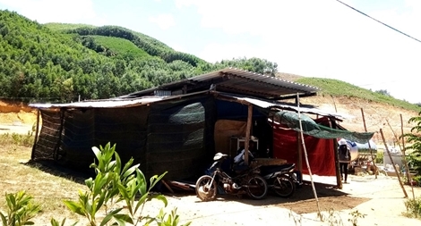 Khu tái định cư chưa bàn giao đã hư hỏng nặng