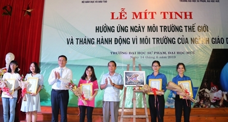 Ngành Giáo dục chung tay hành động vì môi trường