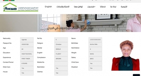 Bi kịch của lao động nước ngoài giúp việc nhà ở Jordan