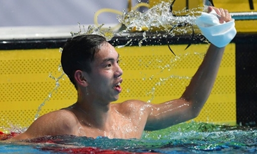 Kình ngư Nguyễn Huy Hoàng giành quyền dự Olympic 2020