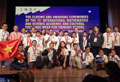 Hà Nội đăng cai Olympic toán học và khoa học quốc tế lần thứ 16
