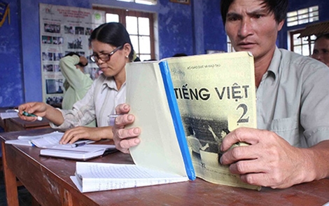 Cả nước huy động được 26.694 người ra học xóa mù chữ