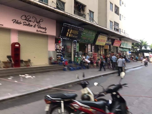 Nổ lớn ở chung cư Linh Đàm, 4 người bị thương