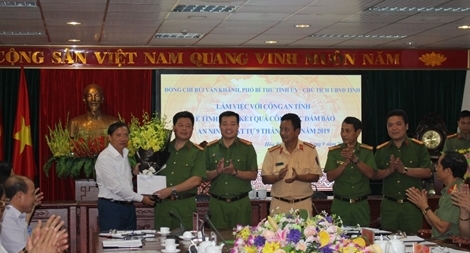 Công an Hòa Bình nâng cao hiệu quả công tác, đảm bảo ANTT