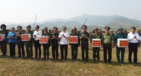 Bế mạc diễn tập khu vực phòng thủ thành phố Hà Nội năm 2019