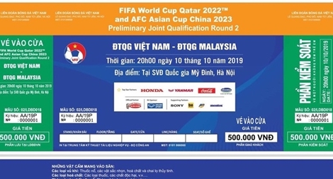 Sẽ minh bạch trong phân phối vé trận Việt Nam-Malaysia