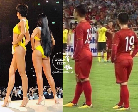 Dân mạng "soi" Quang Hải cố tình... khoe vòng 3