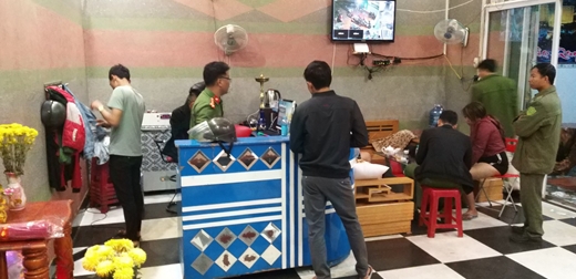 30 đối tượng sử dụng ma tuý tại quán karaoke