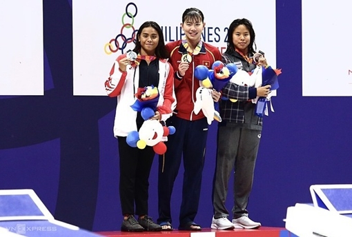 Giành 4 HCV, Việt Nam tiếp tục vững vàng vị trí thứ 2