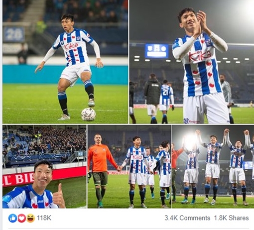 Văn Hậu bị "đàn anh" trêu chọc vì nhận thẻ vàng