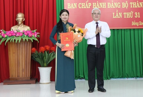 TP Đồng Xoài có tân nữ bí thư trẻ