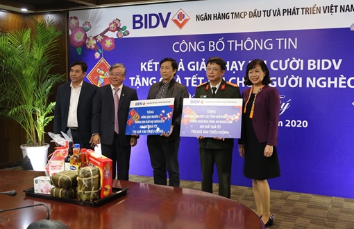 BIDV dành 20 tỷ đồng tặng quà Tết người nghèo Xuân Canh Tý 2020