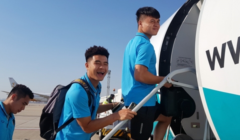 U23 Việt Nam hành quân tới Buriram sẵn sàng cho VCK châu Á 2020