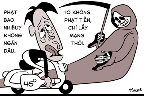 Mất tiền phạt là may mắn nhất