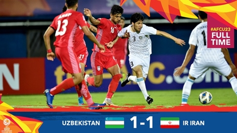 Đương kim vô địch U23 châu Á bị cầm hòa