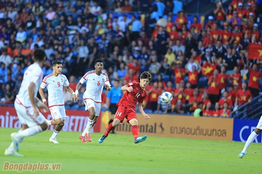  U23 Việt Nam 0-0 U23 UAE: Bất phân thắng bại