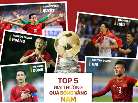 Danh sách rút gọn Quả bóng vàng Việt Nam 2019: Hà Nội FC chiếm ưu thế