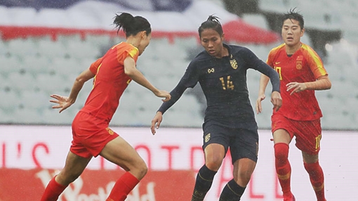 Thua đậm Trung Quốc, bóng đá nữ Thái Lan mất vé tới Olympic