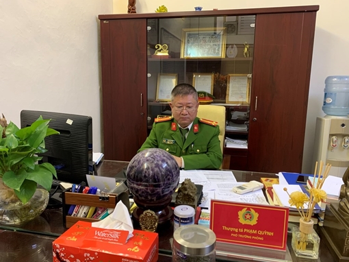 Người chỉ huy có nhiều sáng kiến đấu tranh với tội phạm ma túy