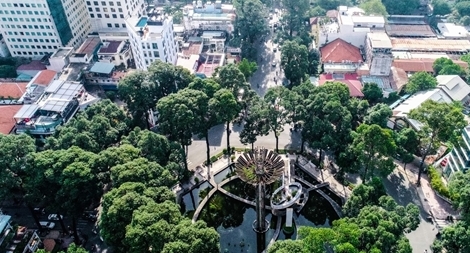 Tô phở sáng ở Hồ Con Rùa