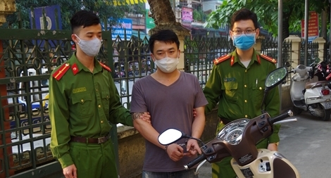 Tên trộm xe máy  bị tóm sau 48h