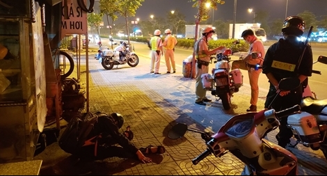 Công an TP HCM tăng cường đảm bảo trật tự an toàn giao thông dịp lễ 30-4