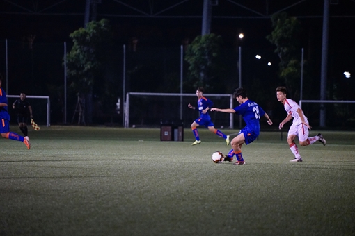 U19 CAND cầm hòa U19 HAGL-2  trong trận đấu ra quân