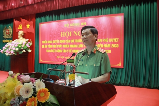 Triển khai Đề án tổng thể Phát triển mạng lưới y tế CAND