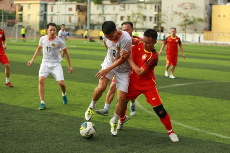 Mãn nhãn với những trận đấu giải bóng đá mùa Hè 2020 tranh Cúp Báo CAND 