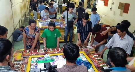 Triệt phá tụ điểm đánh bạc dưới hình thức chơi Game bắn cá