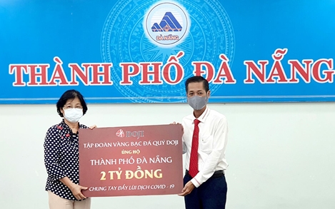 Hai doanh nghiệp của ông Đỗ Minh Phú ủng hộ Đà Nẵng 4 tỷ đồng