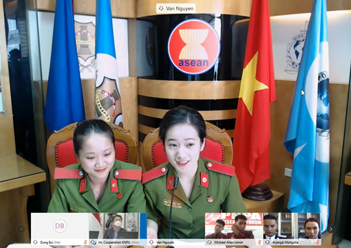 Sinh viên Học viện CSND tham dự cuộc thi IUCP lần thứ 6