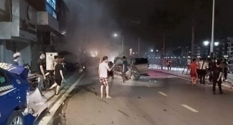 Khởi tố lái xe Lexus gây tai nạn liên hoàn trên phố đi bộ Hải Phòng