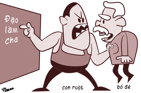 "Dạy dỗ" ngược