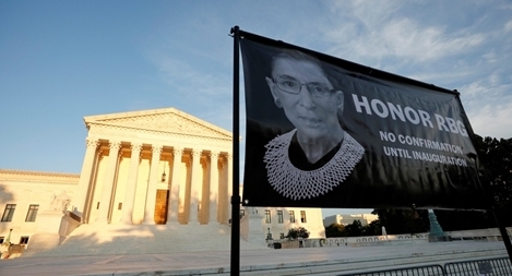 Tranh cãi về người thay thế Thẩm phán Ruth Bader Ginsburg tại Tòa án Tối cao Mỹ