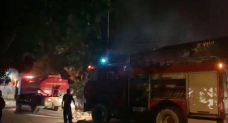 Khống chế đám cháy kho đông lạnh và kho xưởng thiết bị vệ sinh 