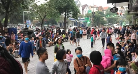 Kịp thời dập tắt đám cháy tại tầng 33 chung cư Linh Đàm