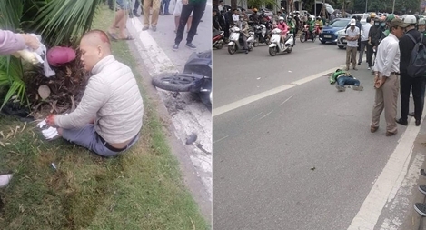 Va chạm với xe máy, tài xế Grab tử vong trên đường BRT