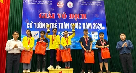 Bế mạc giải cờ tướng trẻ toàn quốc 2020: Đoàn TPHCM thắng lớn!