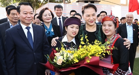 Lãnh đạo Đảng, Nhà nước dự Ngày hội Đại đoàn kết toàn dân tộc