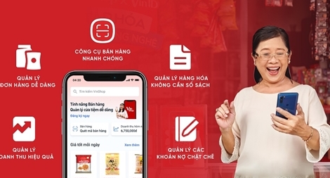 VinShop tung “tuyệt chiêu công nghệ” giảm gánh nặng cho chủ tạp hóa