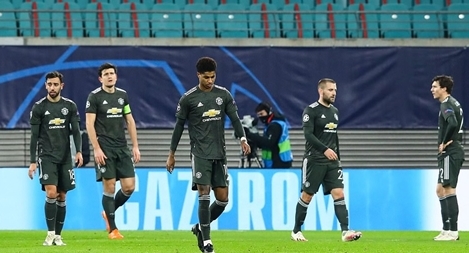 Manchester United bị loại khỏi Champions League