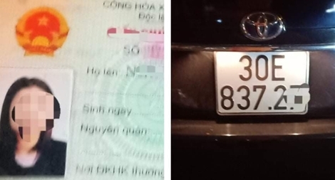 Nữ tài xế "say ngất" lái ô tô trong đêm giao thừa