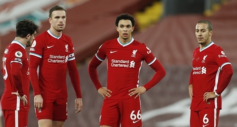 Thua sốc Brighton, Liverpool "hụt hơi" trong cuộc đua vô địch