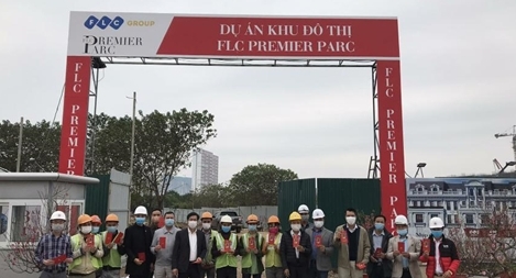 Các công trường trọng điểm của FLC dồn dập thi công xuyên tết Tân Sửu
